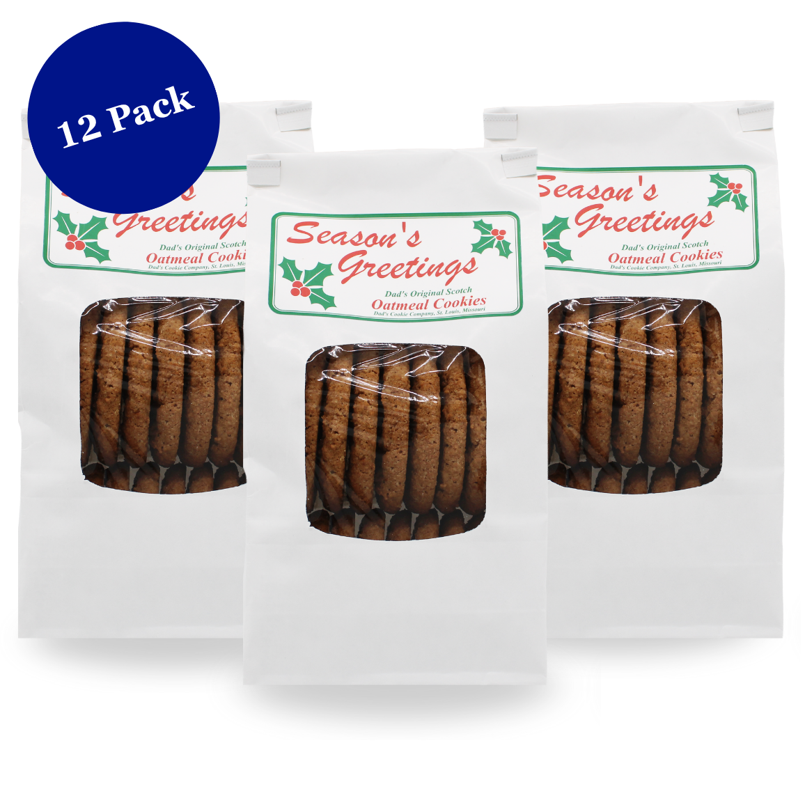 Season's Greetings Original Scotch Oatmeal Bags