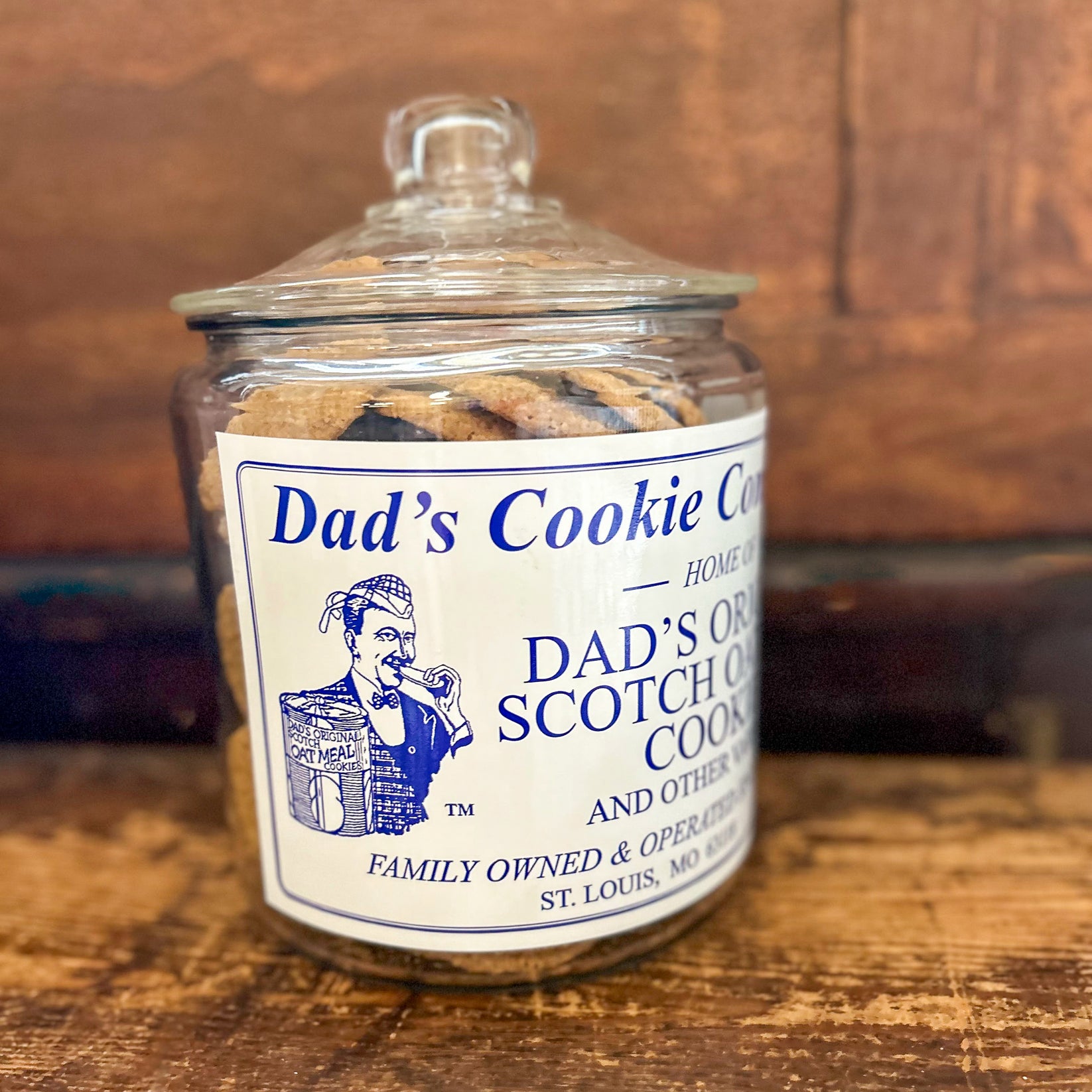 Classic Dad's Cookie Company Cookie Jar