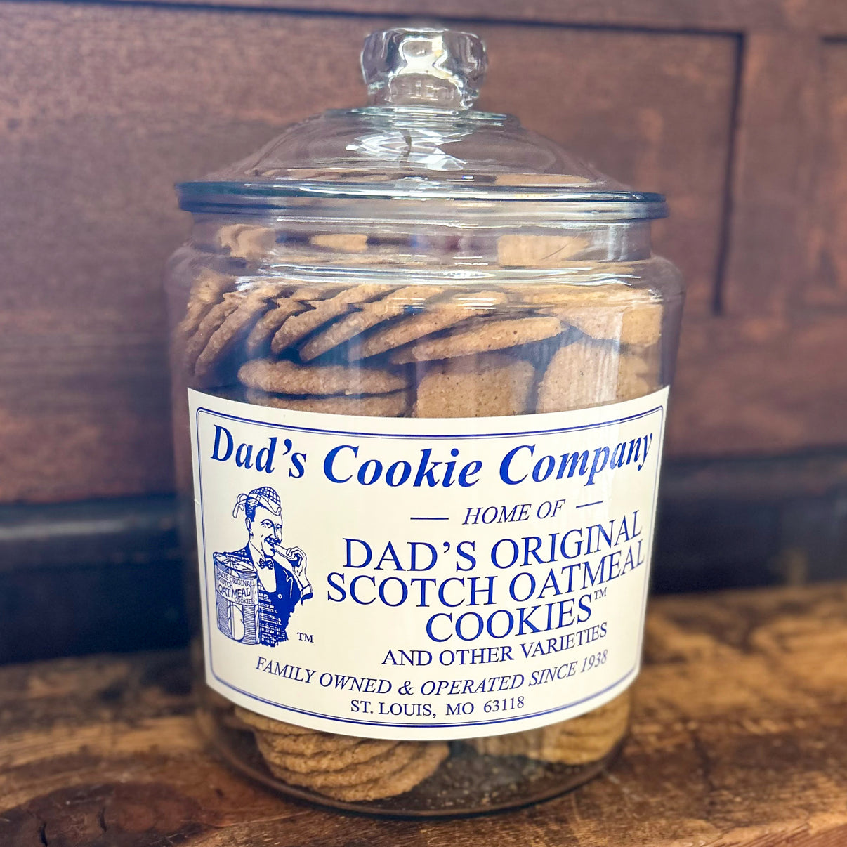 Classic Dad's Cookie Company Cookie Jar