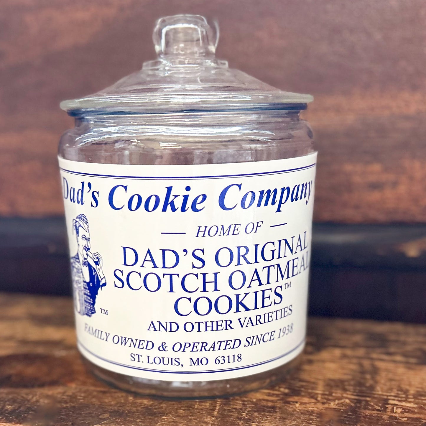 Classic Dad's Cookie Company Cookie Jar