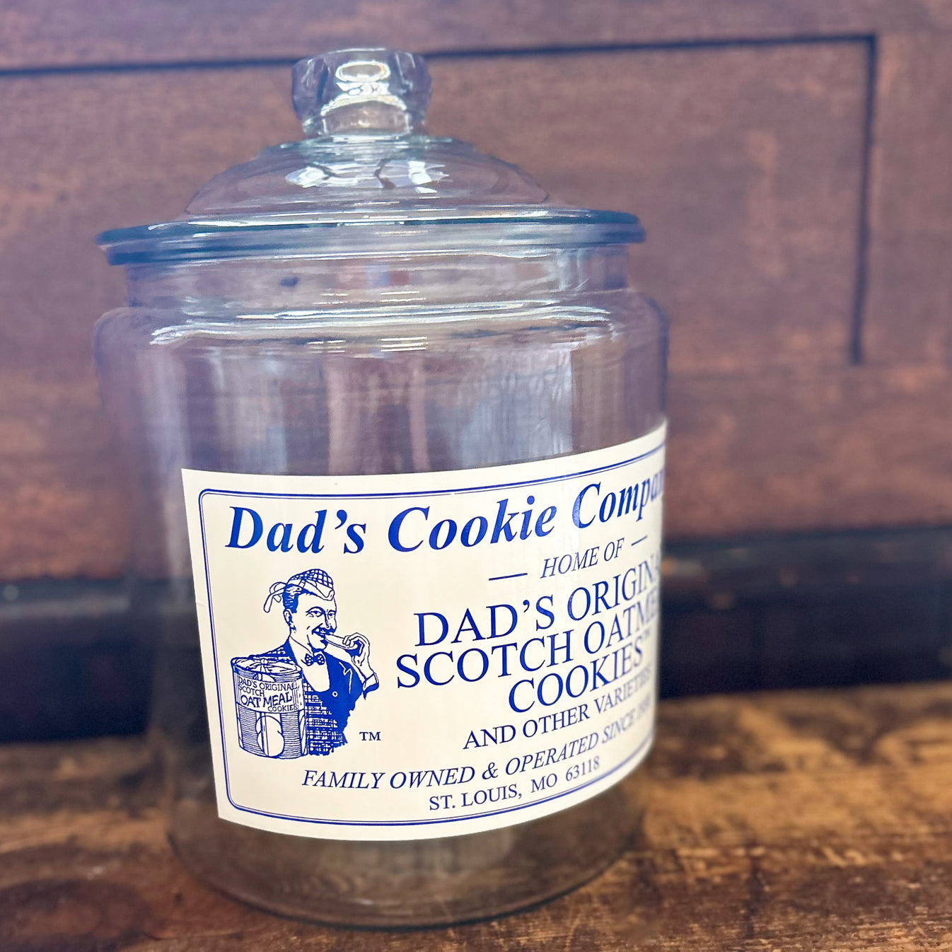 Classic Dad's Cookie Company Cookie Jar