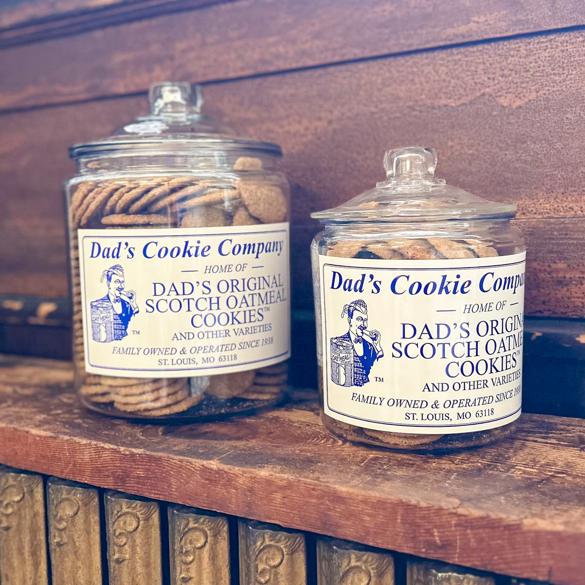 Classic Dad's Cookie Company Cookie Jar